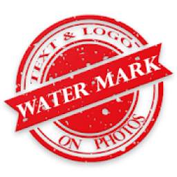image watermark - add text logo & sticker on photo