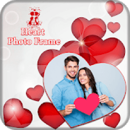 Valentine Day Photo Frame : Heart Photo Editor आइकन