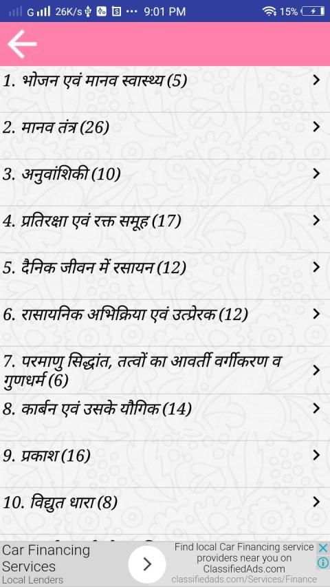 Science in Hindi Class 10 screenshot 5