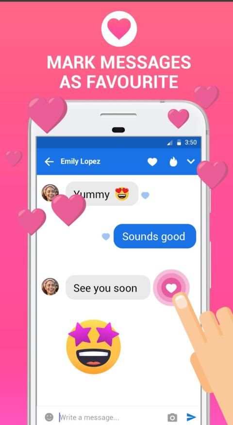 Messenger Parallel Dual App SMS Video Chat Texting screenshot 5
