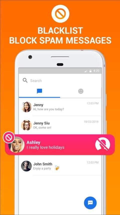 Messenger Parallel Dual App SMS Video Chat Texting screenshot 4