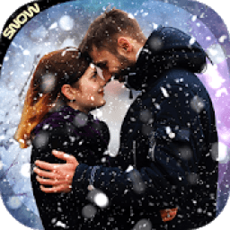Snow Photo Editor - Colorful Snow आइकन