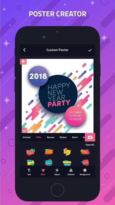 Poster Maker स्क्रीनशॉट 5