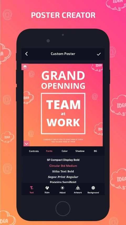 Poster Maker स्क्रीनशॉट 6