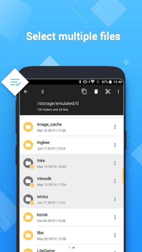 V File Manager screenshot 1