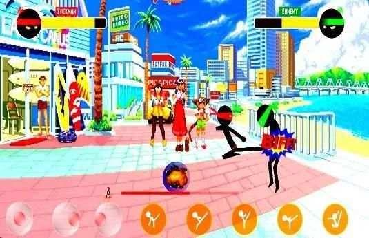 FingerPrint Stickman Game स्क्रीनशॉट 2