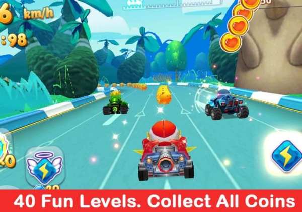 Car Games For Kids - Go Kart Racing स्क्रीनशॉट 1
