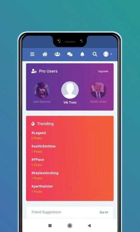 Bitgram Social screenshot 1