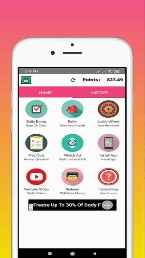 Self Earning Quiz App screenshot 8