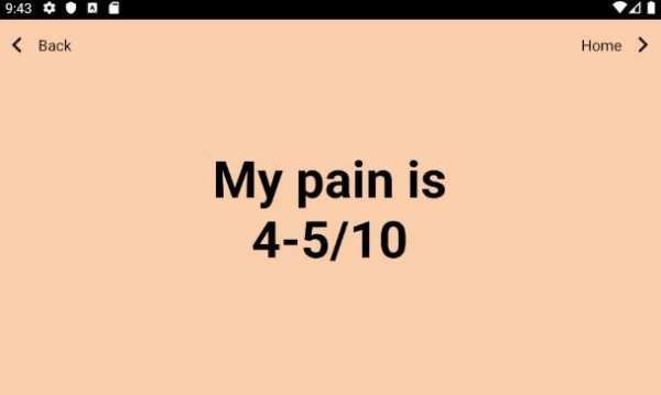 myPain स्क्रीनशॉट 2