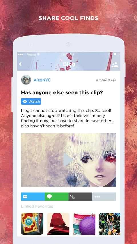 Kagune Amino For Tokyo Ghoul screenshot 1