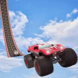 Impossible Mega Ramp Monster Truck Challenge Race