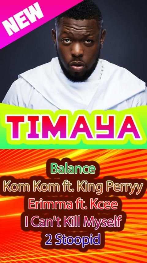 Timaya All Songs Offline 2 تصوير الشاشة