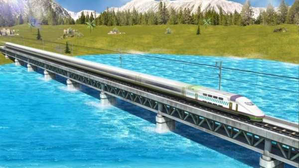 Indian Bullet Train Simulator screenshot 4