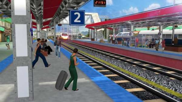 Indian Bullet Train Simulator screenshot 5