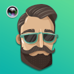Beard App - Beard Live Camera &amp; Beard Photo Editor आइकन