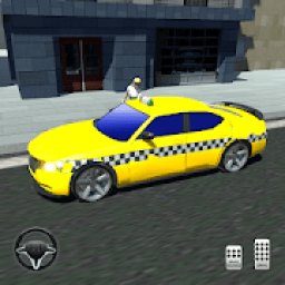 ikon 3D City Cab Simulator - Free Taxi Driving Game