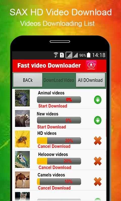 All Video Downloader - Facebook video downloader स्क्रीनशॉट 1