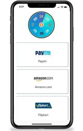 Wheel cash - Free Mobile Recharge screenshot 2