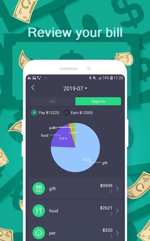 My Expenses& Budget screenshot 1
