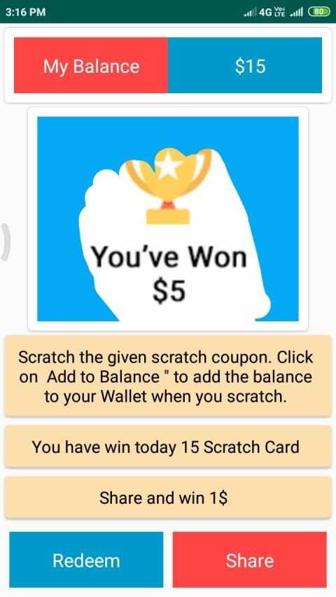 Scratch Cash screenshot 3