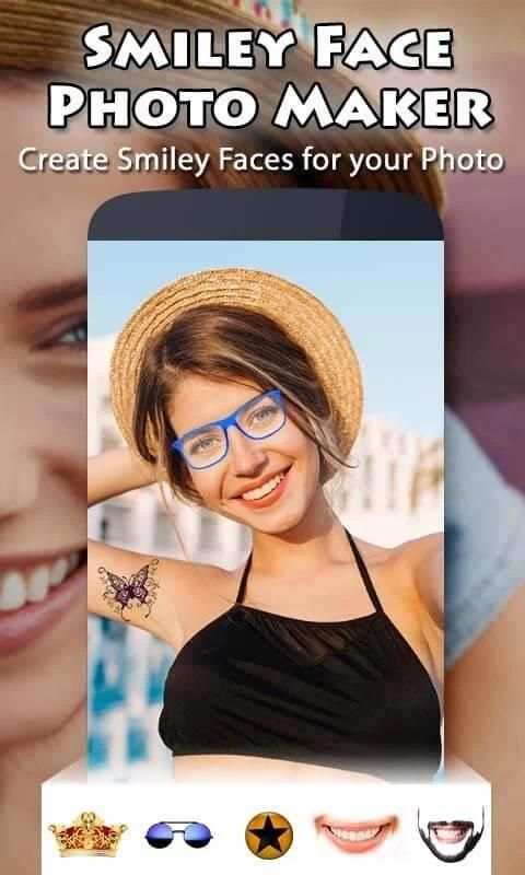 Smiley Face Photo Maker स्क्रीनशॉट 3