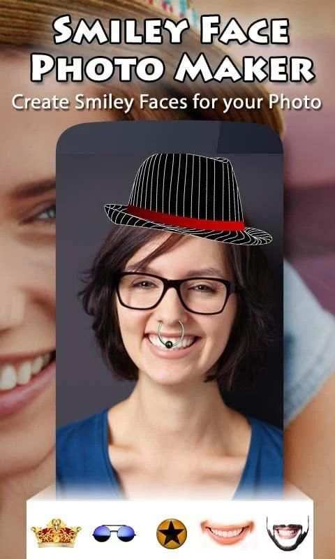 Smiley Face Photo Maker स्क्रीनशॉट 1