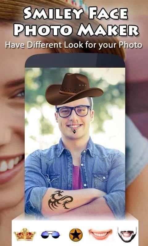 Smiley Face Photo Maker स्क्रीनशॉट 4