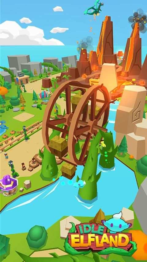 Idle Elf Land - Fairy Garden screenshot 2