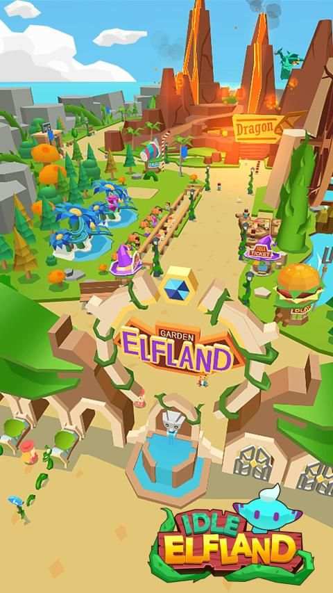 Idle Elf Land - Fairy Garden screenshot 4