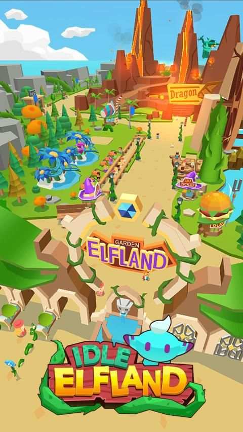 Idle Elf Land - Fairy Garden screenshot 3