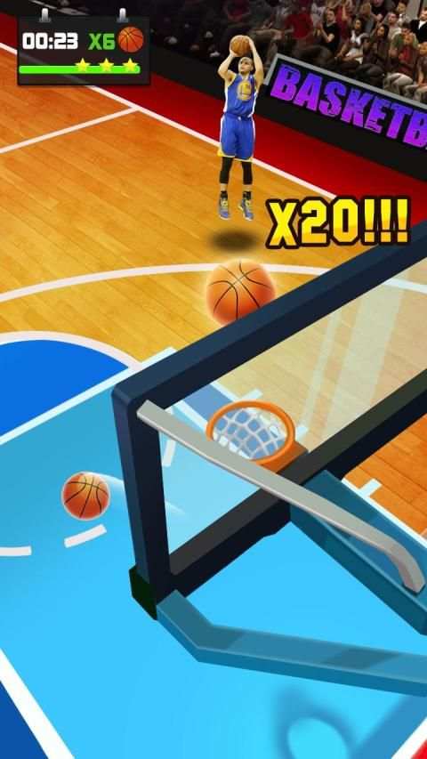 Basketball Tournament - Free Throw Game screenshot 4