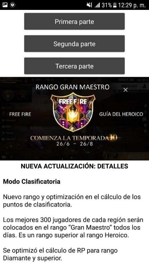 Guía de Free Fire स्क्रीनशॉट 6