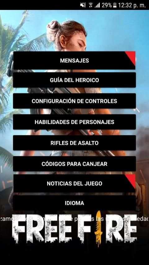 Guía de Free Fire स्क्रीनशॉट 1