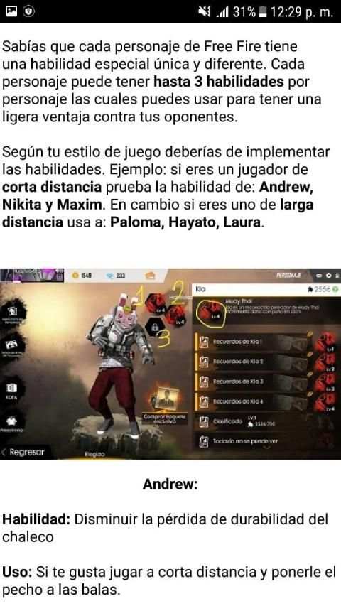 Guía de Free Fire स्क्रीनशॉट 5