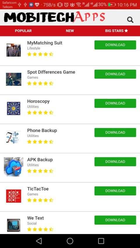 Mobitech Store Lite स्क्रीनशॉट 1