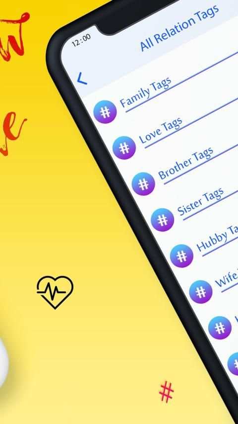 Hashtags : Hashtagas for Likes & Booster Instagram screenshot 2