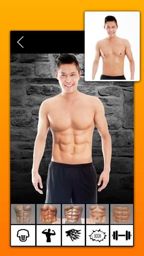 Six Pack Photo Editor Real screenshot 6