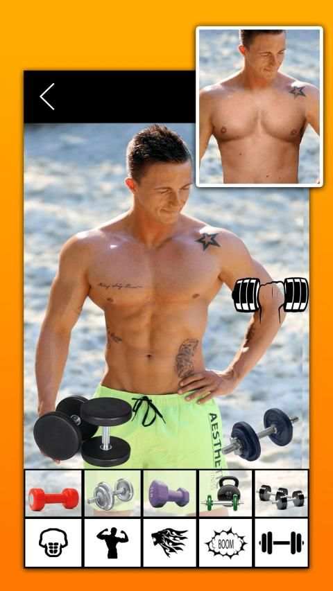 Six Pack Photo Editor Real screenshot 2