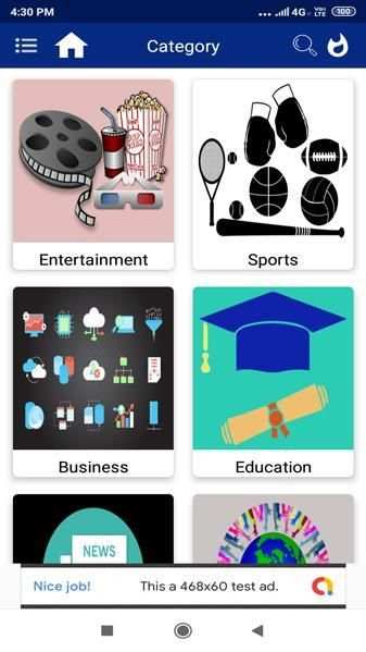 News Android App स्क्रीनशॉट 4