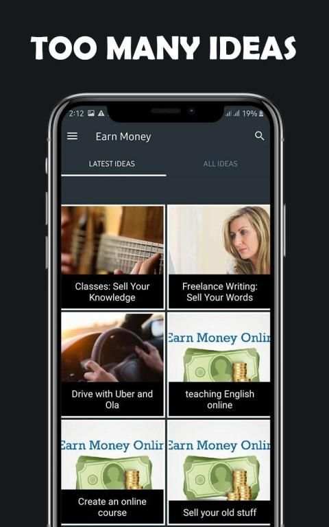 Earn Money Ideas - Work from home Ideas screenshot 3