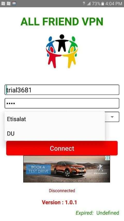 All Friends VPN screenshot 2