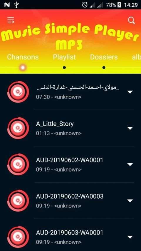 Songs Player screenshot 3