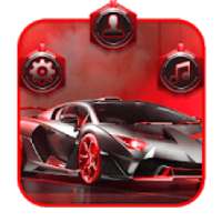Classic Red Speed Car Theme