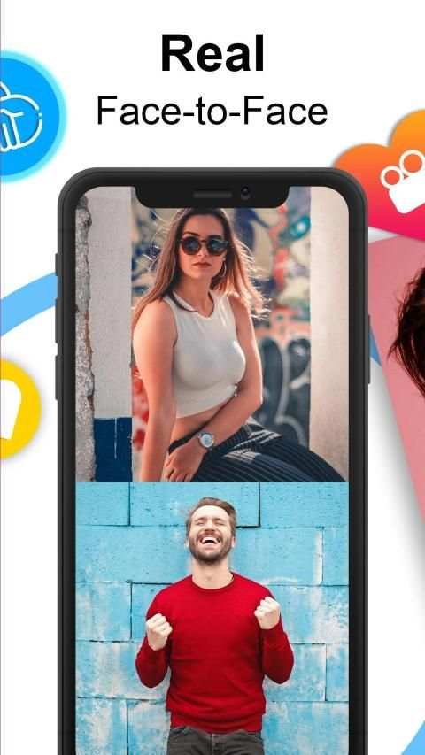 USA Singles Video Chat - Random Chat and Date Free screenshot 2
