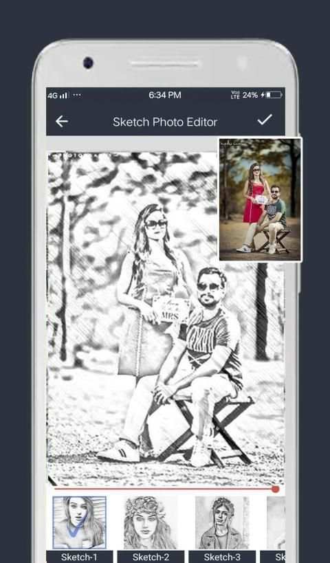 Sketch Photo Editor screenshot 1
