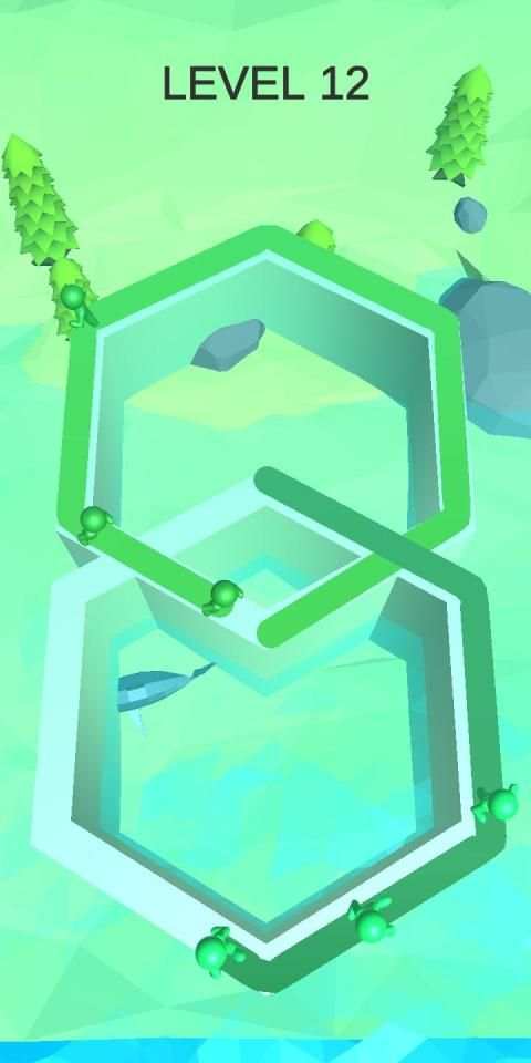 Path Paint Run: Play Best Fun Race Free 3D Game screenshot 2