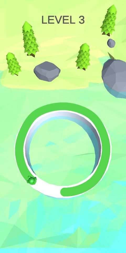 Path Paint Run: Play Best Fun Race Free 3D Game screenshot 1