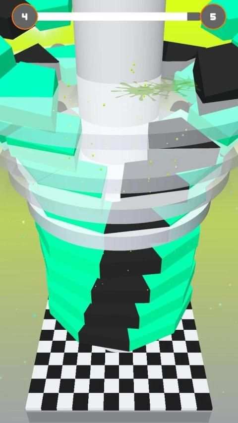 Crazy Stack Falling Ball screenshot 2