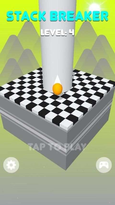 Crazy Stack Falling Ball screenshot 1